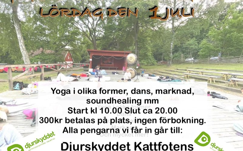 Bildbeskrivning saknas för evenemanget: Yogafestival på Hallandsgården 