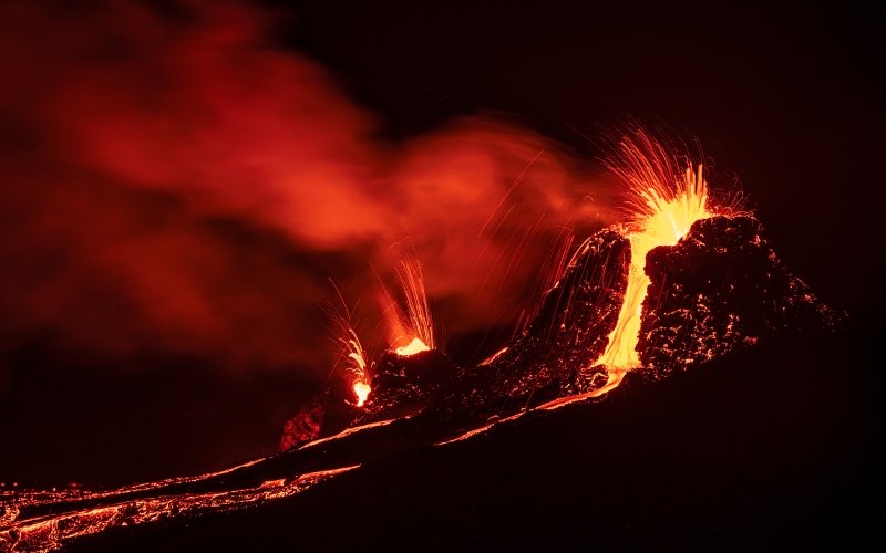 Bildbeskrivning saknas för evenemanget: Föreläsning om vulkanutbrottet i Fagradalsfjall 2021