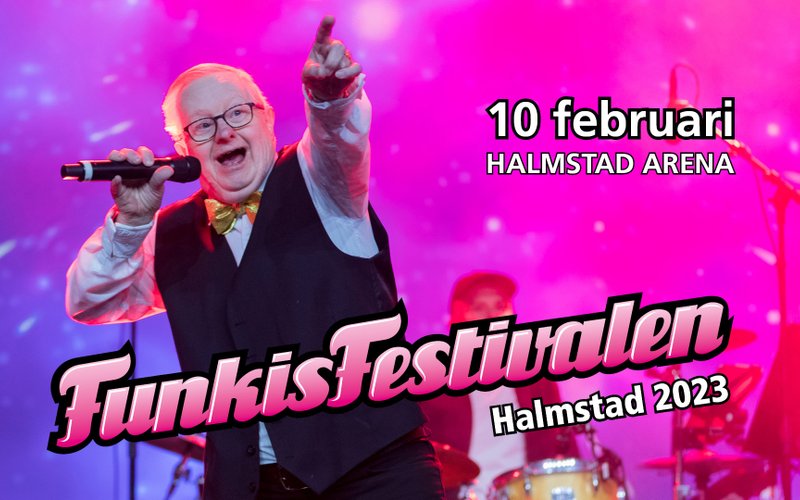 Bildbeskrivning saknas för evenemanget: Funkisfestivalen Halmstad 2023