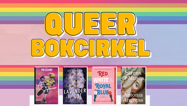 Bildbeskrivning saknas för evenemanget: Queer bokcirkel för unga