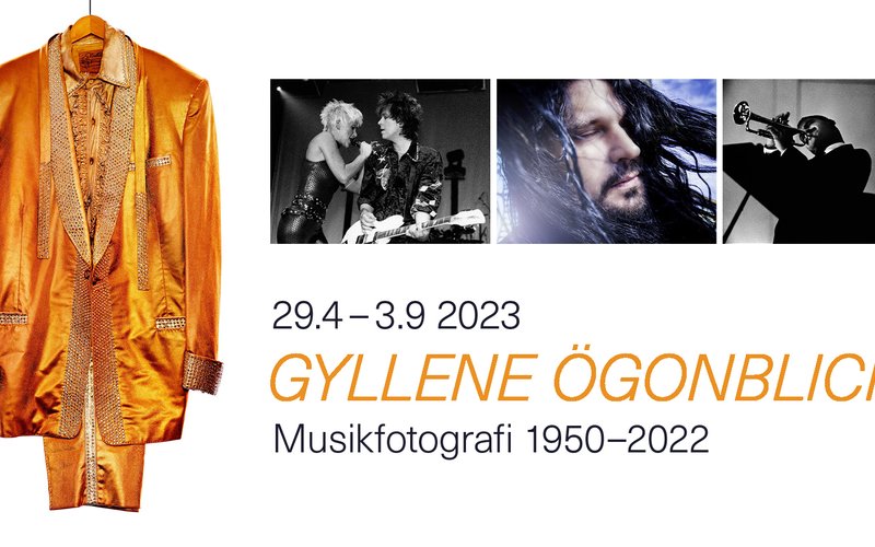 Bildbeskrivning saknas för evenemanget: Gyllene Ögonblick - Musikfotografi 1950-2022