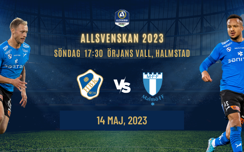 Bildbeskrivning saknas för evenemanget: Halmstads BK - Malmö FF