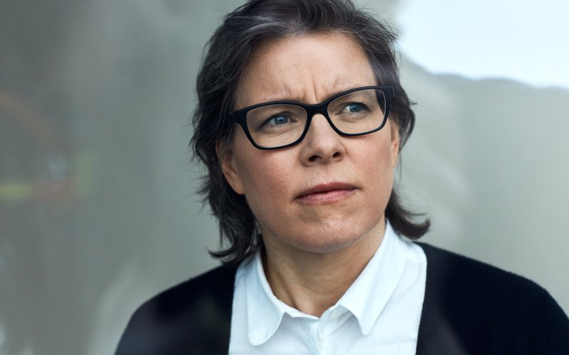 Bildbeskrivning saknas för evenemanget: Besök: författare Lena Andersson och litteraturkritiker Mikaela Blomqvist
