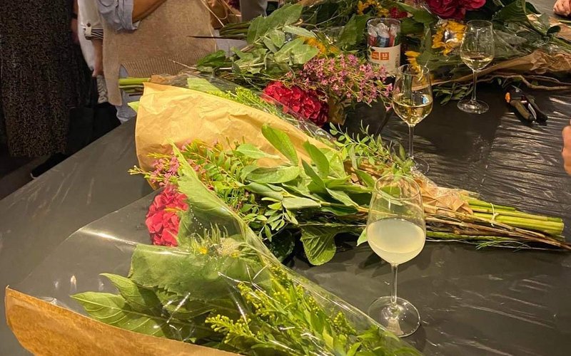 Bildbeskrivning saknas för evenemanget: Blomsterbinderi med Gretas Blommor