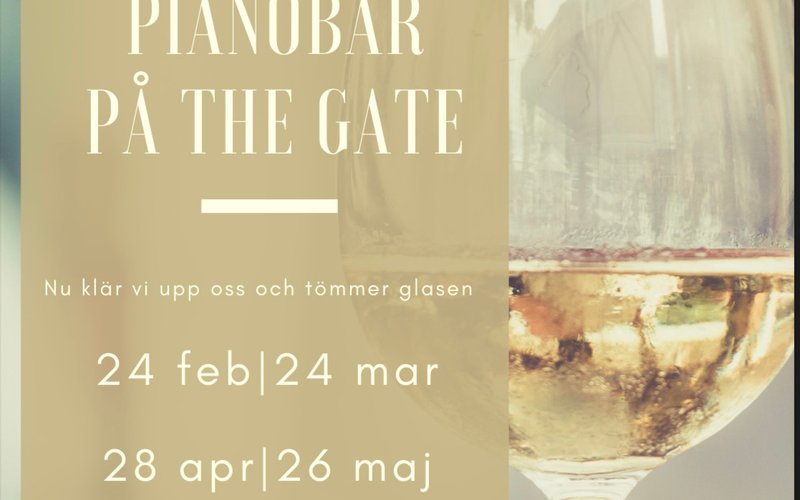 Bildbeskrivning saknas för evenemanget: PIANOBAR PÅ THE GATE
