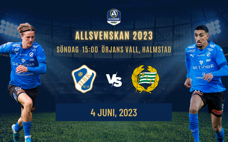 Bildbeskrivning saknas för evenemanget: Halmstads BK - Hammarby IF