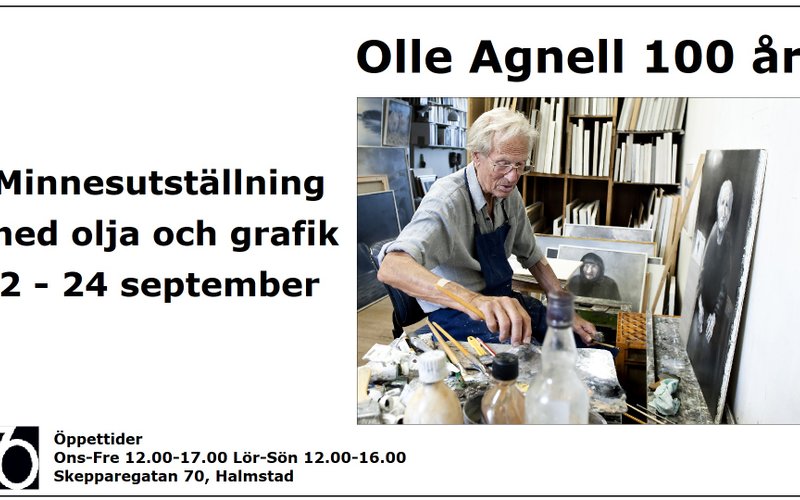 Bildbeskrivning saknas för evenemanget: Olle Agnell 100 År!